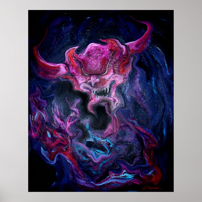 Pôster Demônio (Frente)