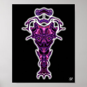 Poster Demônio do busto do submundo v1.3