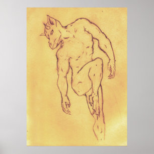 Poster Demonio Voador
