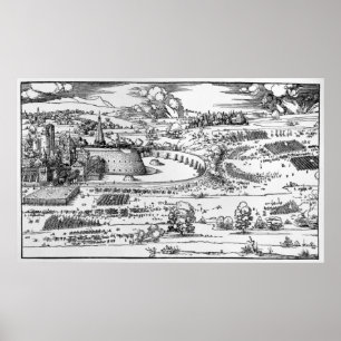 Pôster Demonstração de medidas defensivas