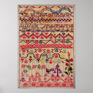 Poster Demonstrador do bordado