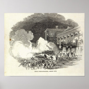 Pôster Demonstration at Jersey City