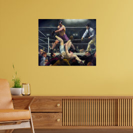 Poster Dempsey e Firpo | George Bellows |