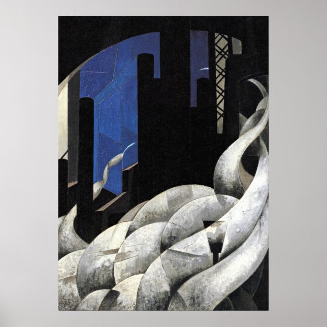 Pôster Demuth - Incenso a uma Nova Igreja (Frente)