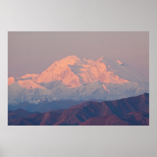 Poster Denali no Sunrise (Frente)