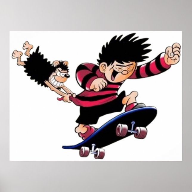 Poster Dennis e gnasher (Frente)