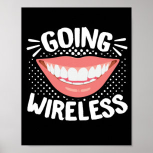 Poster Dental Braces Dentista Engraçado Ortodontista ind