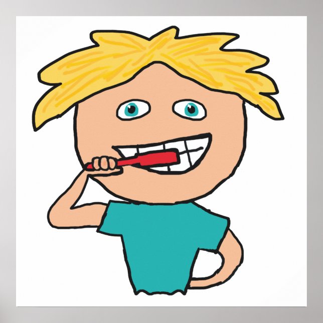 Poster Dentes De Esmagamento (Frente)