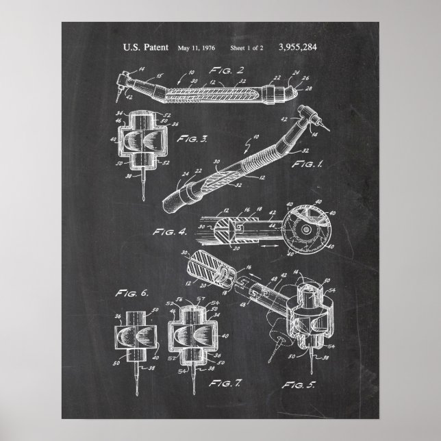 Poster Dentist Patent (Frente)