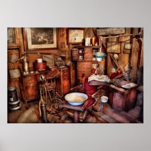 Pôster Dentista - O médico irá estar consigo em breve