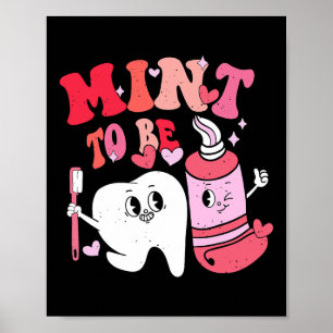 Poster Dentista Valência Menta Para Ser Escova de Dentes