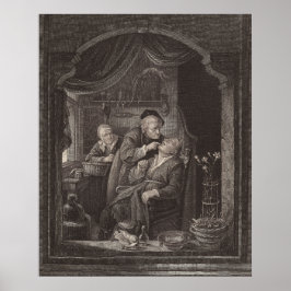 Pôster Dentist's Examination, Baroque Era, Gerrit Dou