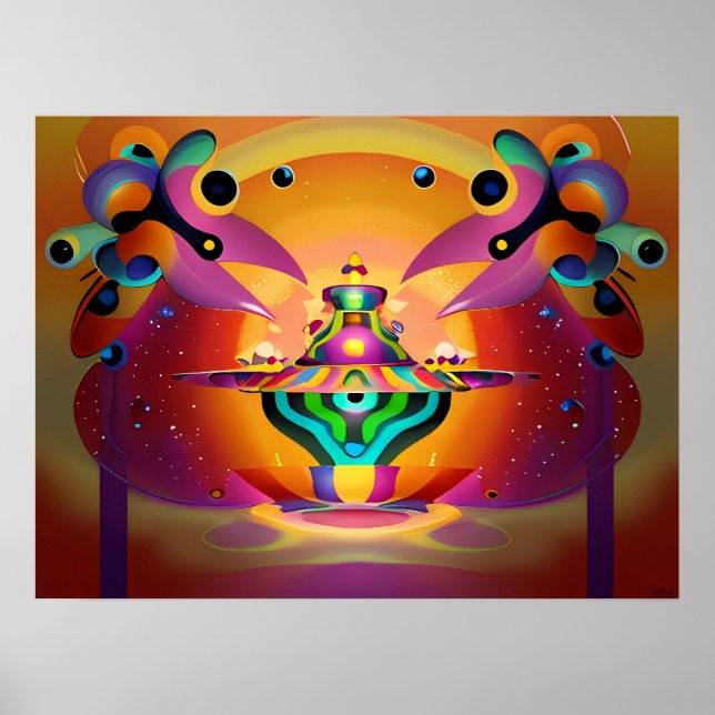 Poster Dentro da Zona Pandora (Frente)