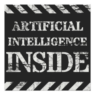 Pôster Dentro de inteligência artificial