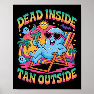 Poster Dentro De morto Tan Fora De Um Fantasma Engraçado