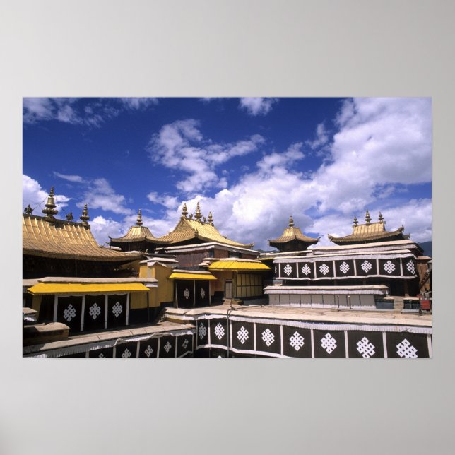 Pôster Dentro do Palácio de Potala com maçãs em casa (Frente)