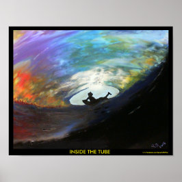 Poster Dentro do tubo