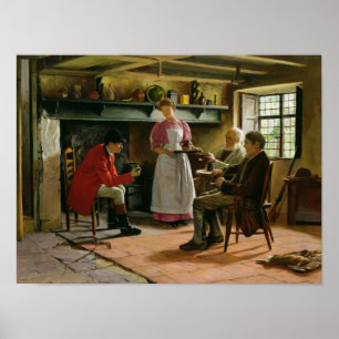 Poster Dentro dos braços de Lygon, Broadway, 1896