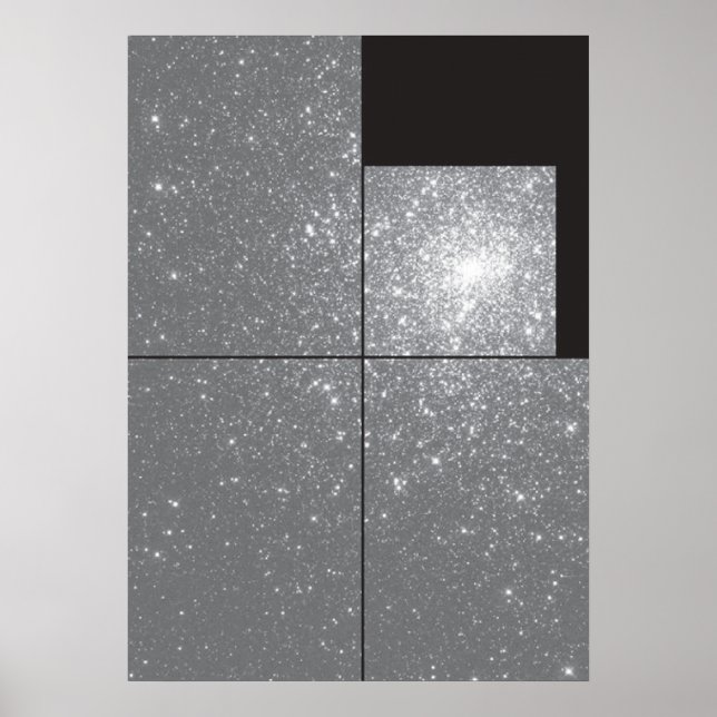 Poster Dentro Globular Cluster M15 (Frente)