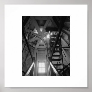 Poster dentro gurnet light house duxbury mães. saquish