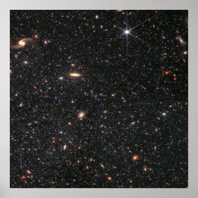 Poster Dentro WLM Dwarf Galaxy | NIRC | JWST (Frente)