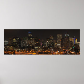 Pôster Denver à noite... Dia das Bruxas!