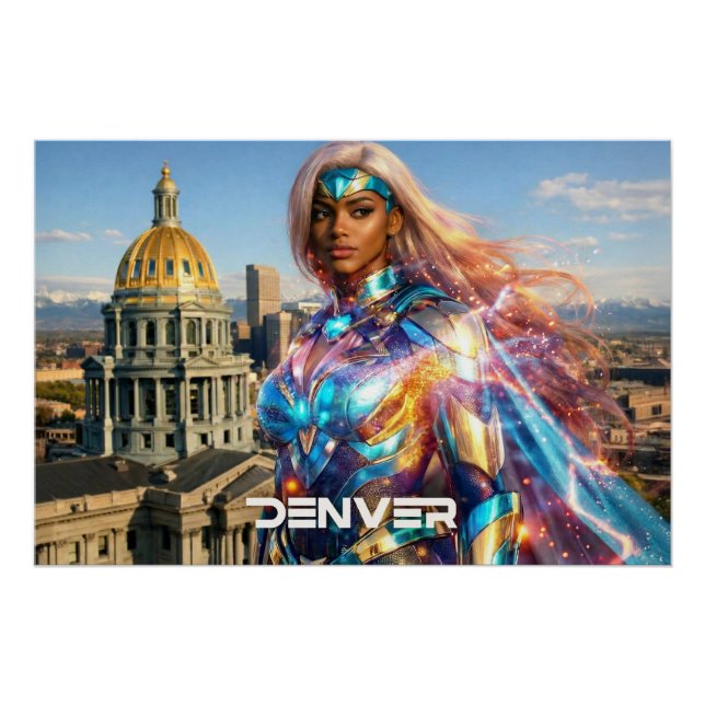 PÔSTER DENVER - COLORADO (Frente)