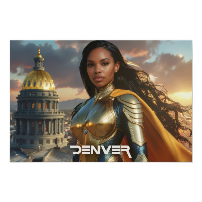 PÔSTER DENVER - COLORADO (Frente)