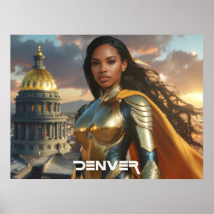 POSTER DENVER - COLORADO