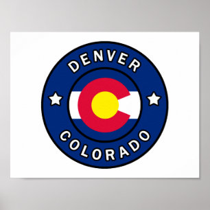 Poster Denver Colorado