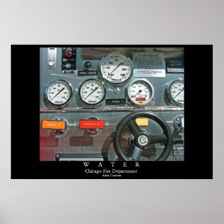 Poster Departamento de Bombeiros de Chicago