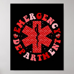 Poster Departamento de Emergência Dia dos Namorados Enfer