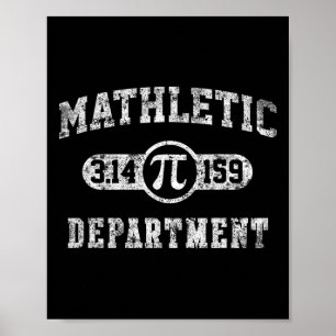 Poster Departamento de Matemática 3.14159 Dia do Pi Profe