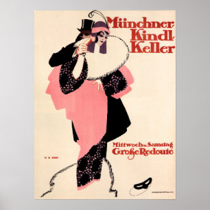 Poster Departamento de Munique Publicidade Hans Rudi Erdt