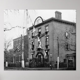 Poster Departamento de Vestuário da Guerra Civil, 1865