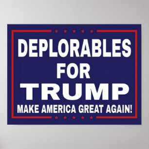 Poster Deplorables