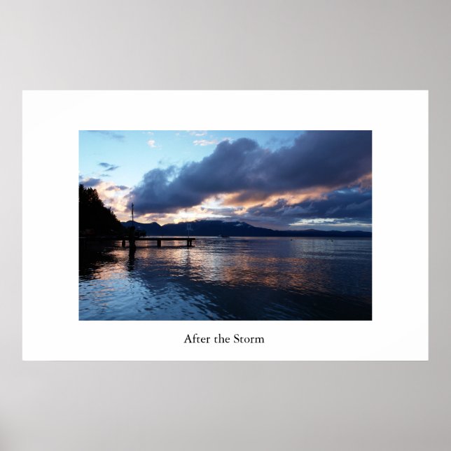 Pôster Depois da Tempestade (Frente)