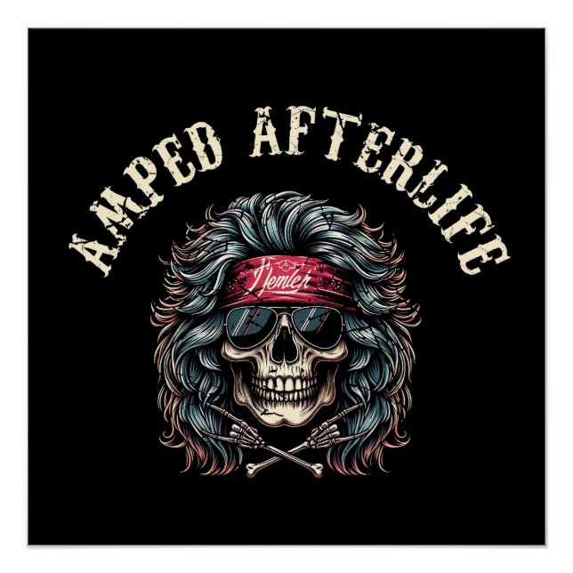 Pôster Depois da Vida Amplificada  (Frente)