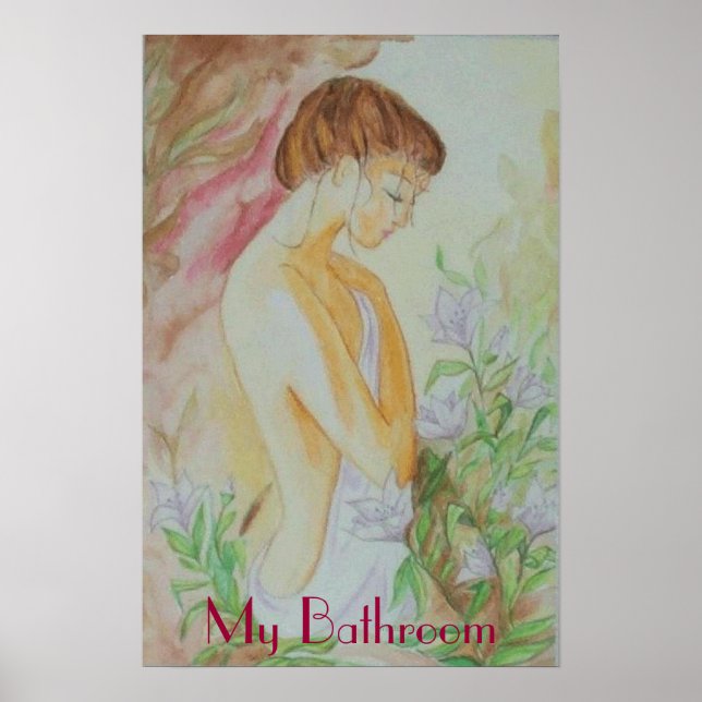 Poster depois do banho (Frente)