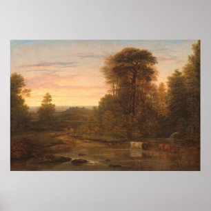 Poster Depois do Sunset - Washington Allston Fine Art Pos