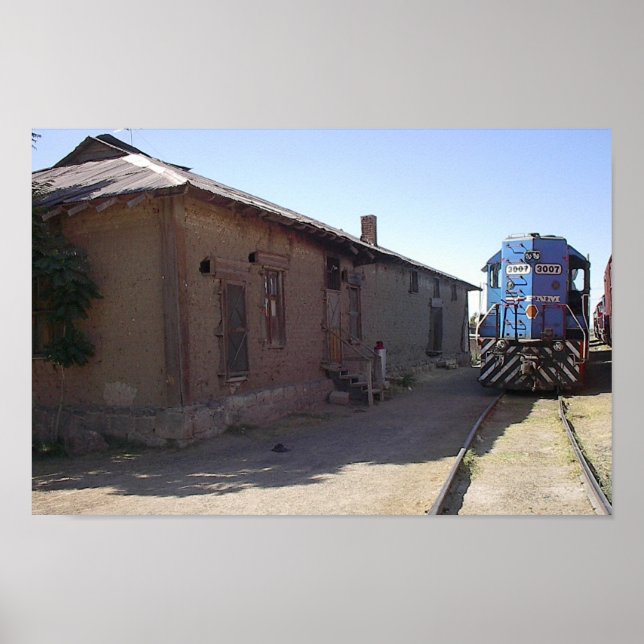 Pôster depósito de comboio (Frente)