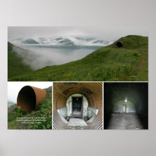 Pôster Depósito subterrâneo do armazenamento de Swatzka