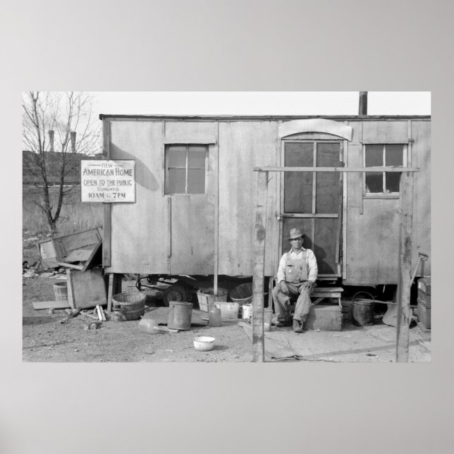 Pôster Depressão do excelente, anos 40 (Frente)