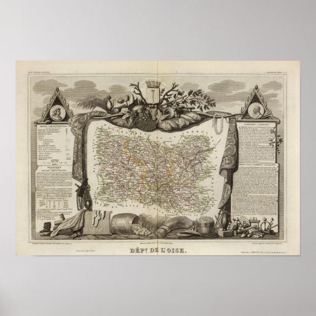 Pôster Dept. De L'Oise (Frente)