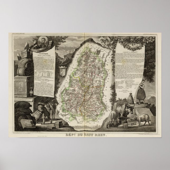 Poster Dept. Du Haut Rhin (Frente)