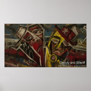 Pôster Deputado e Sherrif