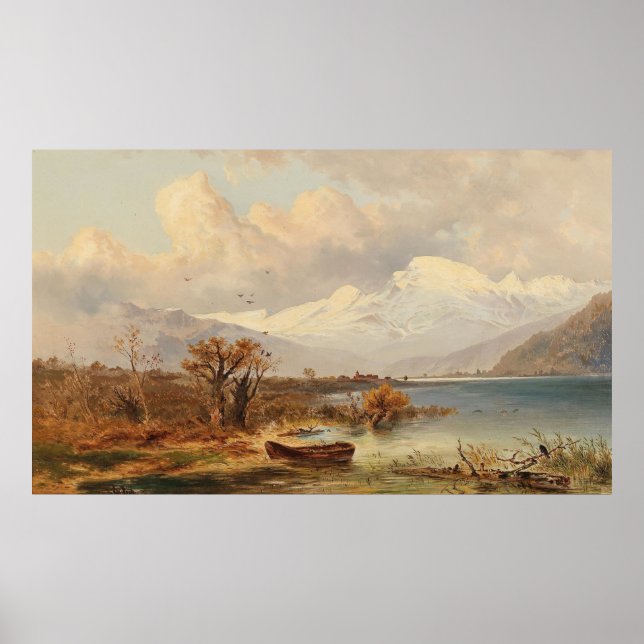 Poster Der Haider See - Emil Barbarini (Frente)