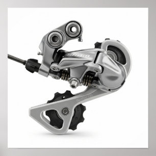 Poster Derailleur de Bicicleta