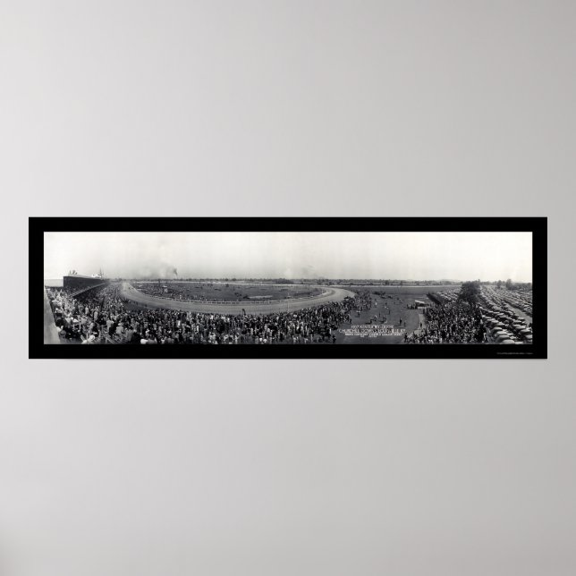 Poster Derby Churchill Downs Foto 1937 (Frente)