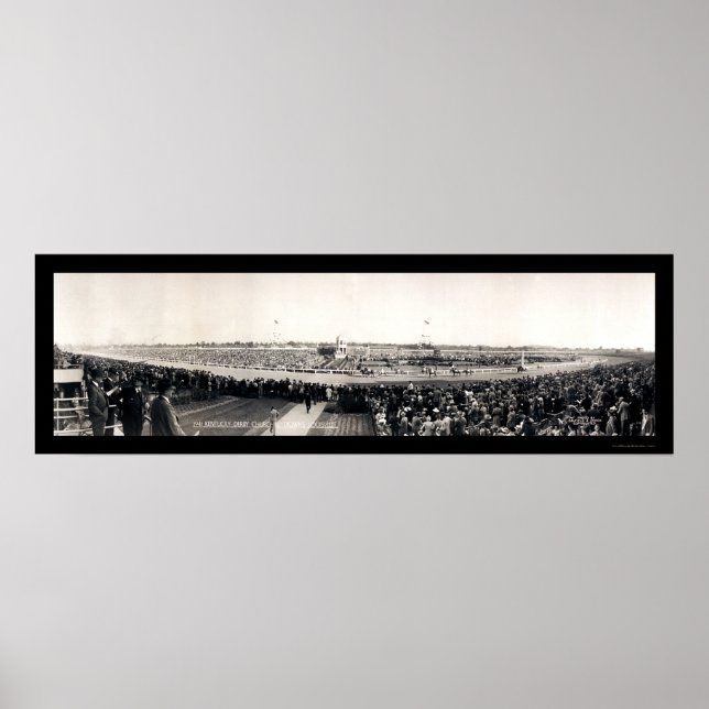Pôster Derby Churchill Downs Foto 1941 (Frente)